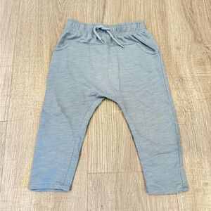 VERTBAUDET - Blue Trousers - 12M - Elastic waistband and pockets on the front.